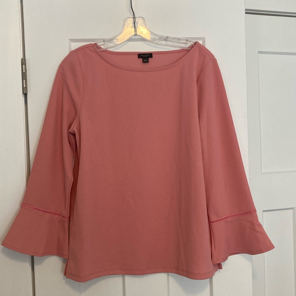 Ann Taylor Factory Pink Blouse